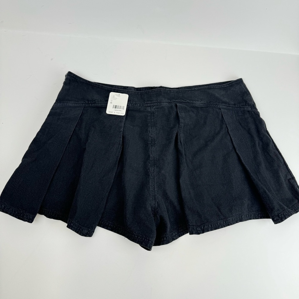 FREE PEOPLE Heartbreaker Skort in Black - Picture 3 of 12